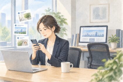 SNS ホームページ 使い分け:アイキャッチ画像